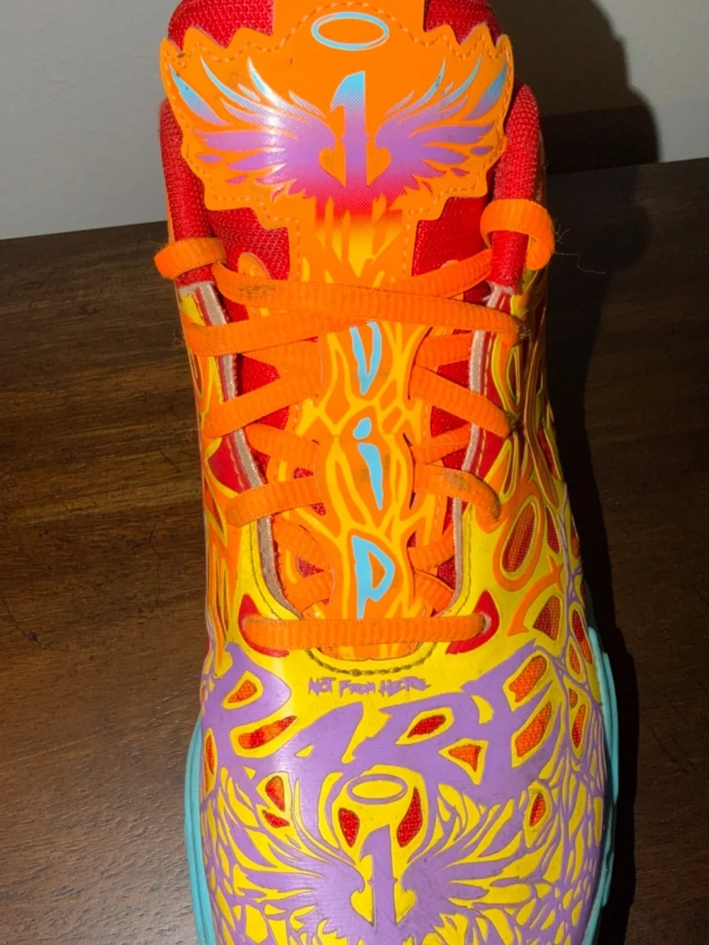 PUMA MB.04 “Phoenix” LaMelo Ball Basketball Shoes – Size 5.5 “Not From Here”
